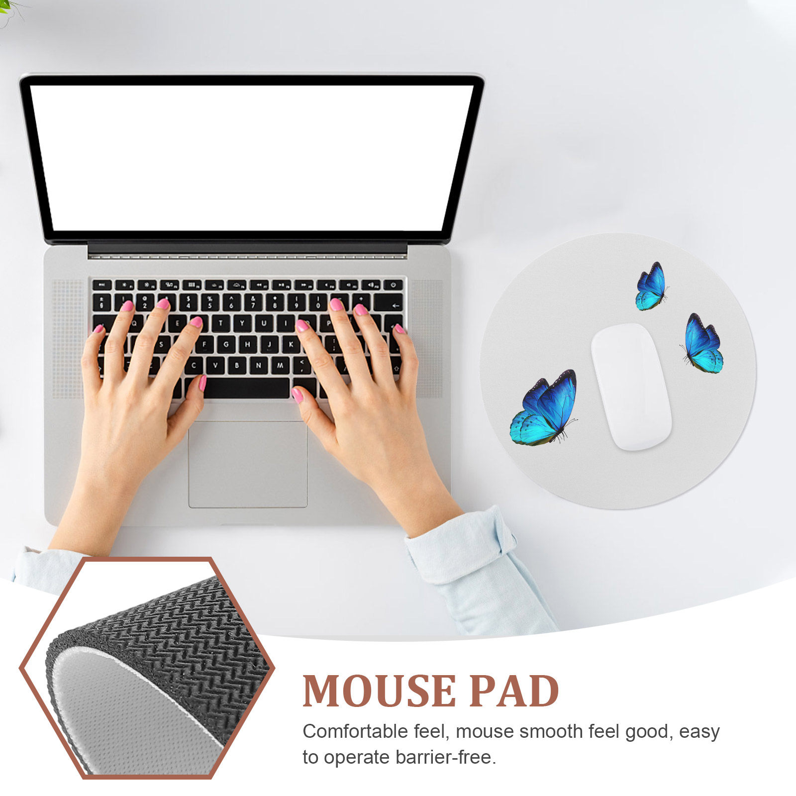 5 قطع من حصائر الماوس المطاطية - مراجعة Mouse Pad Blank Sublimation وسعره