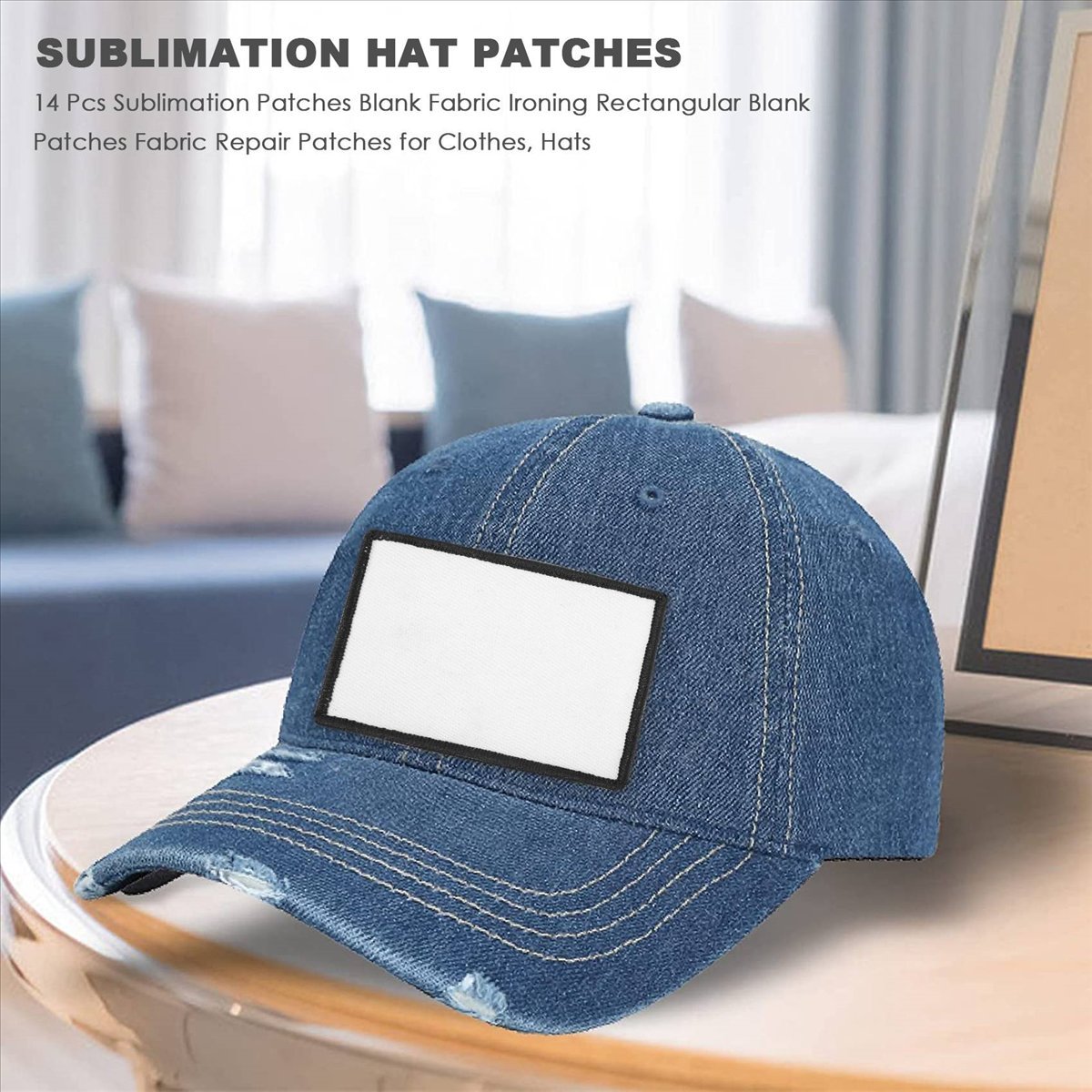 【عرض خاص】14 قطعة من رقع التسام - مراجعة Hat Sublimation Blank وسعره