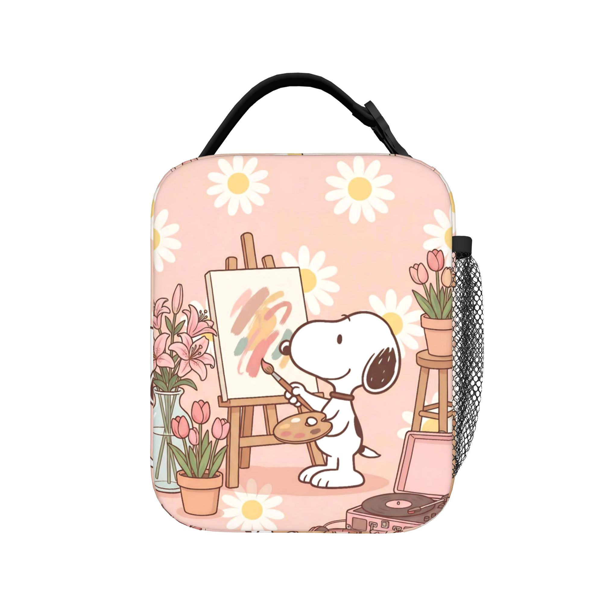 حقيبة غداء معزولة بتصميم سنوبي - مراجعة Tote Bag Sublimation وسعره